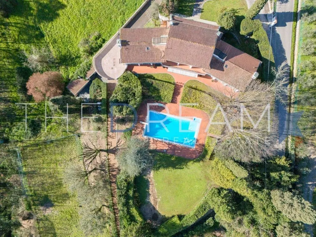 Vista aerea - Luxury Villa with Pool in Lucca, Tuscany