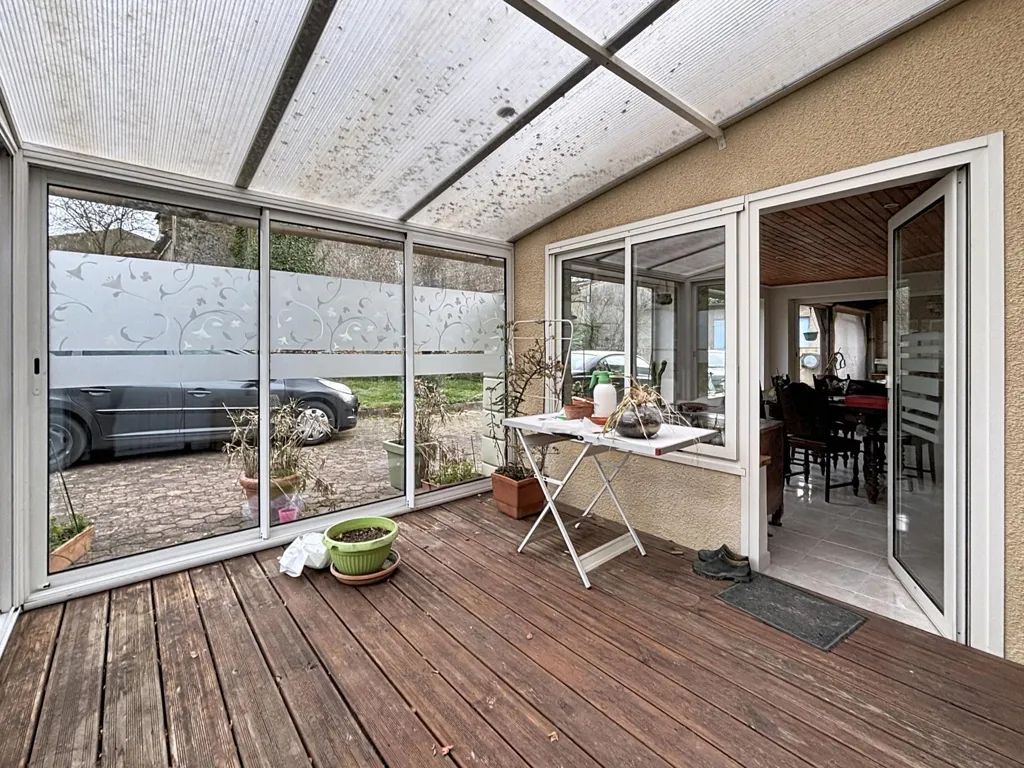 Terrasse - Maison de village avec jardin à Les Casses
