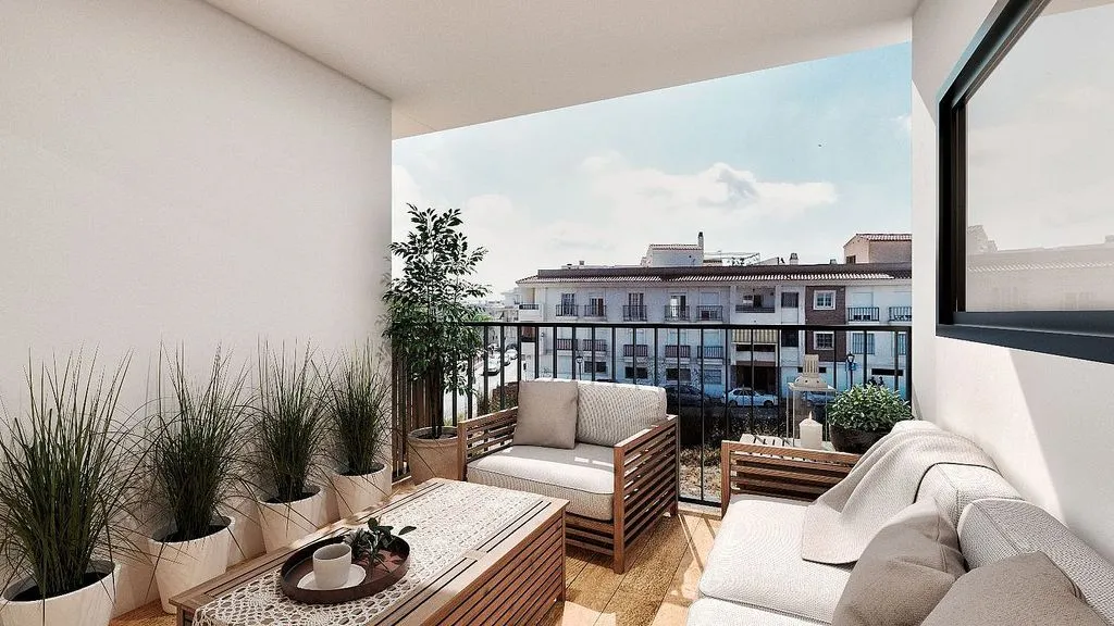 Balcon - New Flat with Pool on Avenida de Febrero