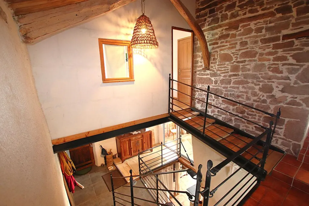 Toad - Character House with Panoramic View in South Aveyron