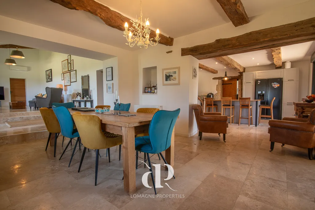 Söögituba - Renovated Cottage with Pool in Lectoure