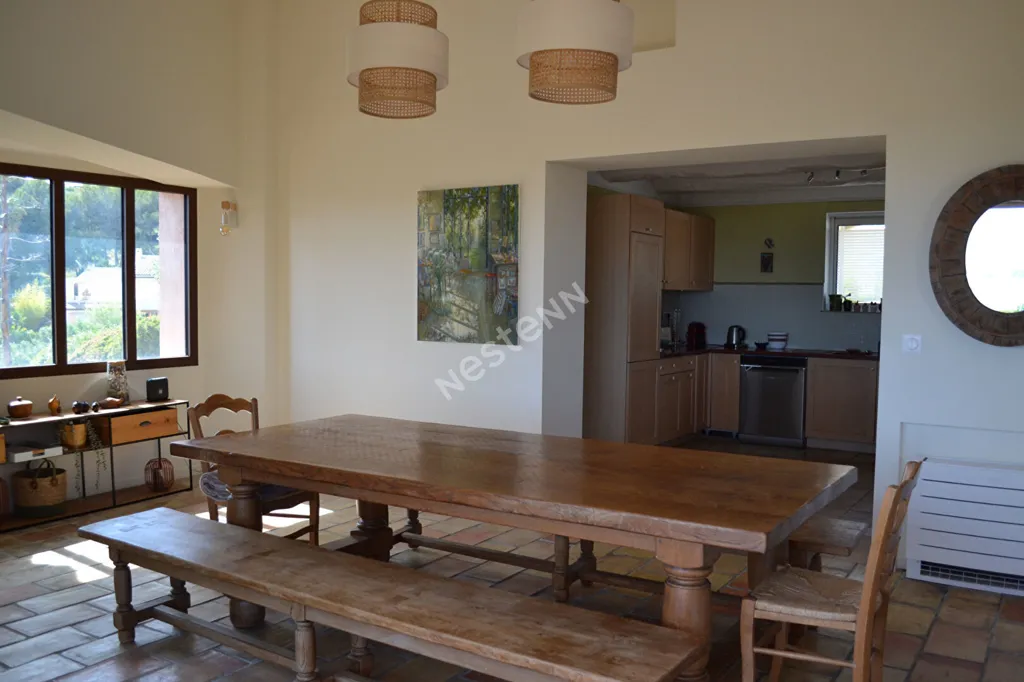 Sala da pranzo - Villa with Panoramic Sea View in Carqueiranne