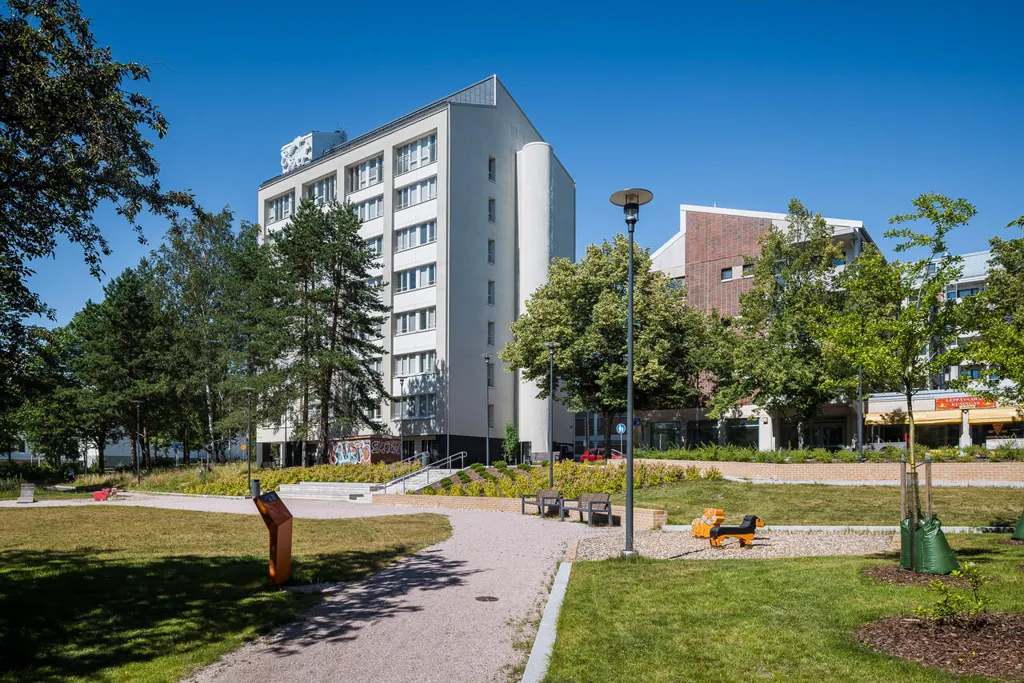 Aed - Modern Studio with Garden View in Leppävaara