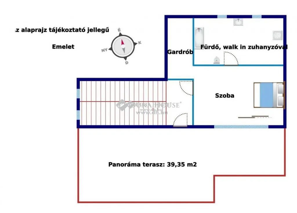 Plan - Panoramic Family House in Szentendre