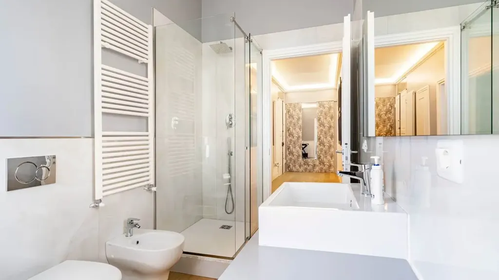 Salles de bain - Restored Apartment with Balcony in Florence