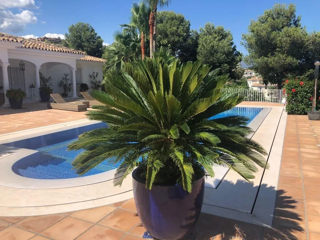 Piscine - Luxury Villa with Sea View in Benahavís