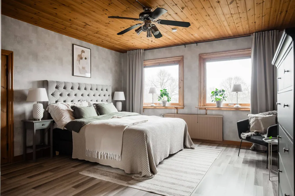 Chambres - Red Villa with Garage in Skövde