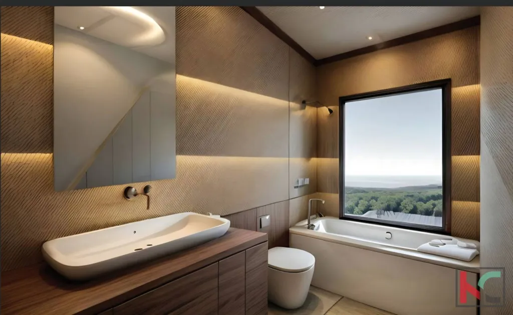 Bagni - Villa with Sea View in Ližnjan