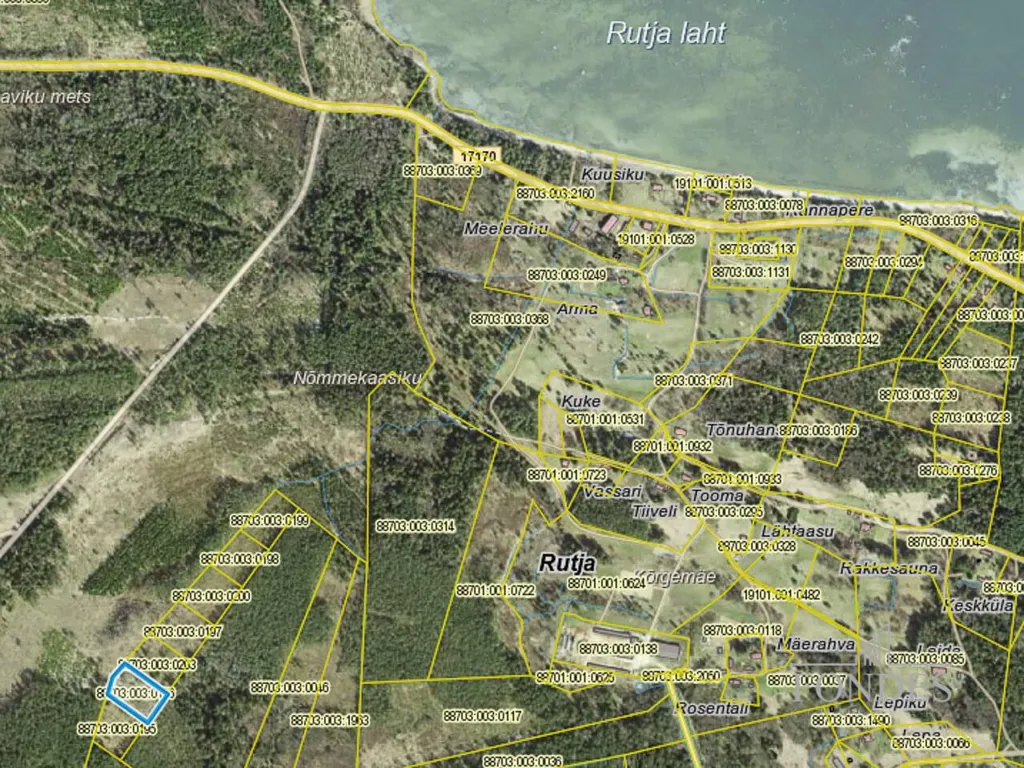 Four Plots with Sea View in Rutja