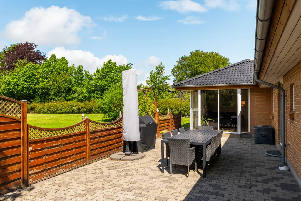 Terrace - Detached Villa with Garden in Karup J