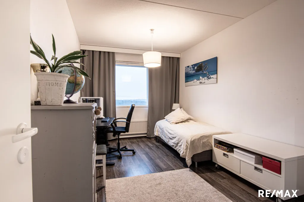 Chambres - Renovated Flat with Glazed Balcony in Nättinummi