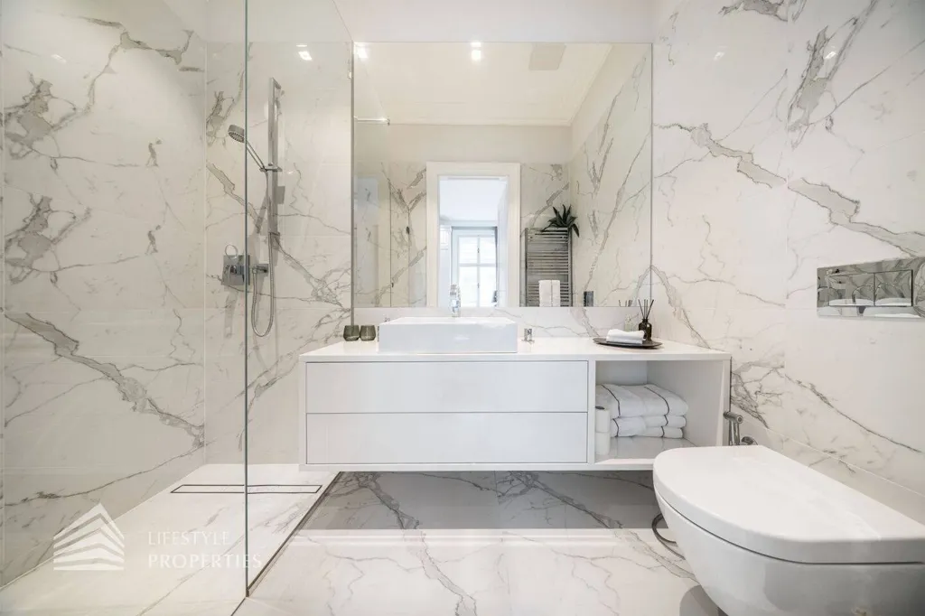 Salles de bain - Designer Apartment with Balcony in Vienna Centre