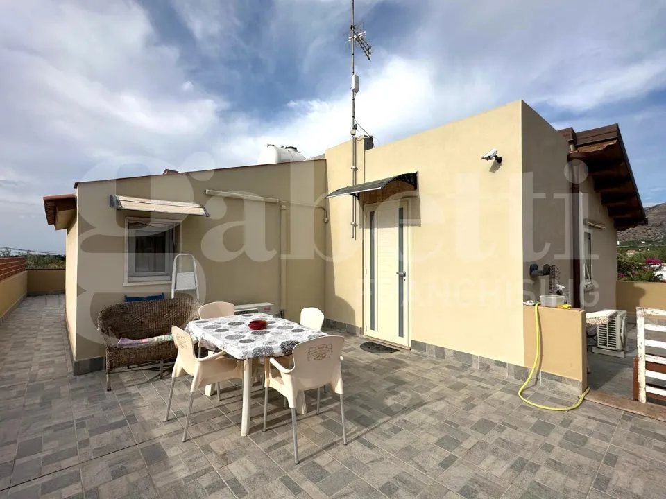 Terrasse - Villa with Sea View in Avola