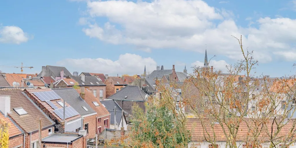 Extérieur - Dakappartement Rénové avec Vue sur Gent