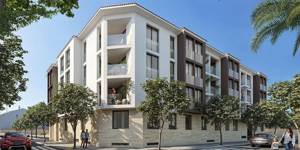 New Flat with Terrace in Rocafort