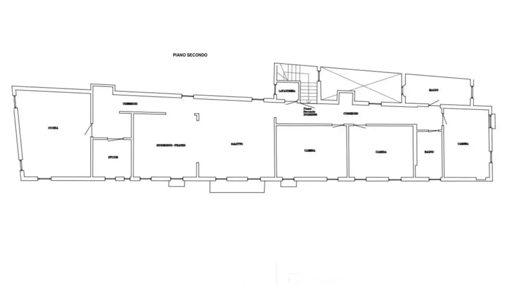 Plaan - Canal-Front Apartment in Venice