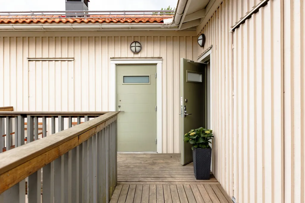 Entrée - Apartment with Balcony near University in Växjö