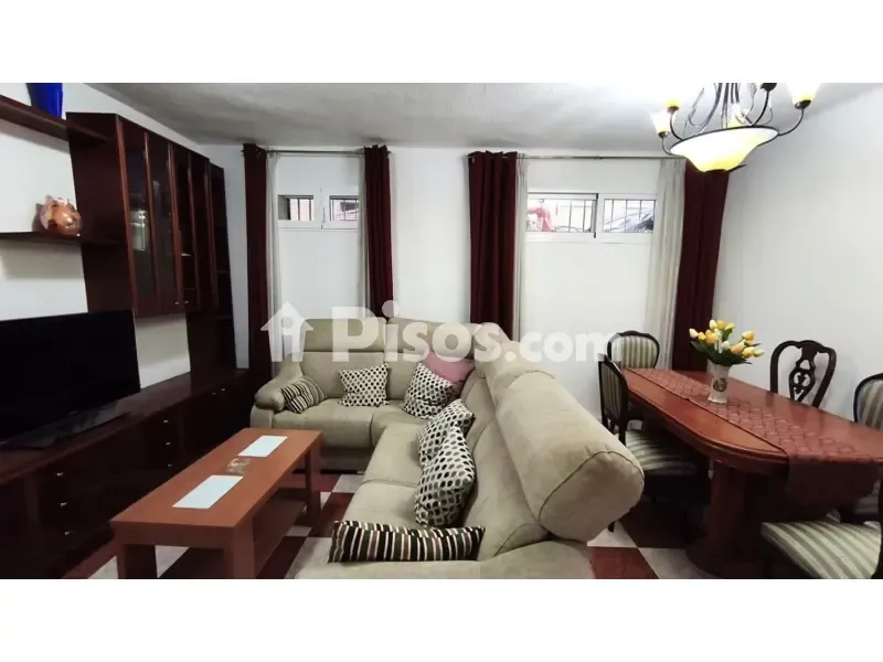 Séjour - Semi-Basement Flat with Patio in Madrid