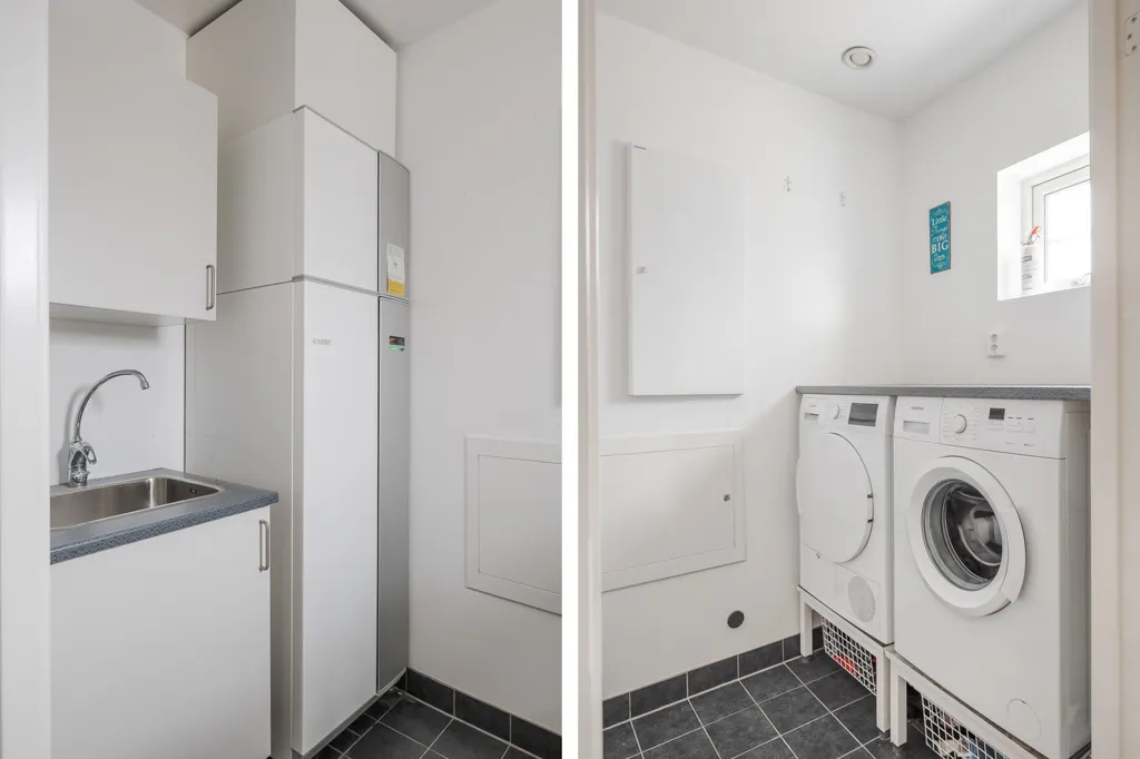 Utility Room - Modern Flat with Balconies in Hasslum