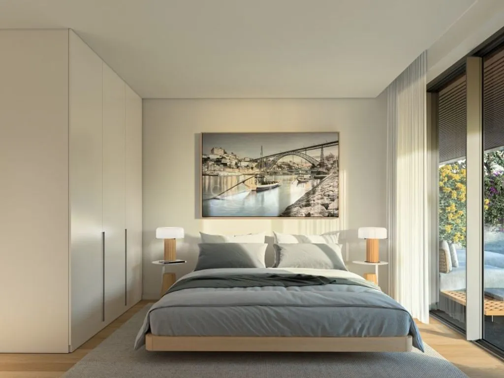 Bedrooms - Luxury Apartment with Pool in Vila Nova de Gaia