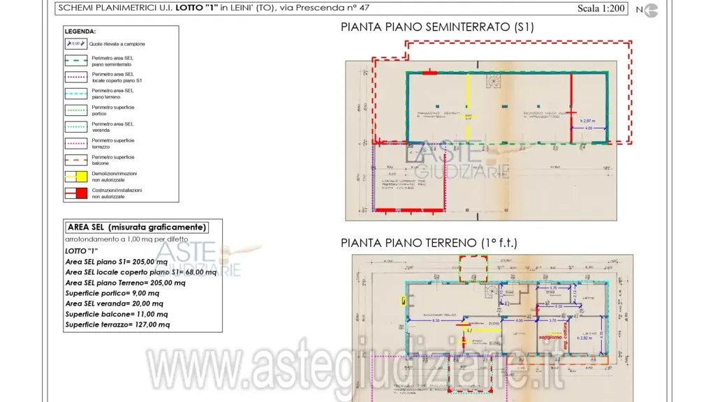 Floor Plan - Villa with Storage in Leini