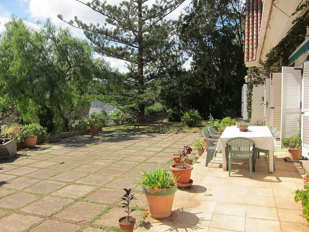 Terrasse - Spacious Chalet with Tennis Court in Santa Brígida