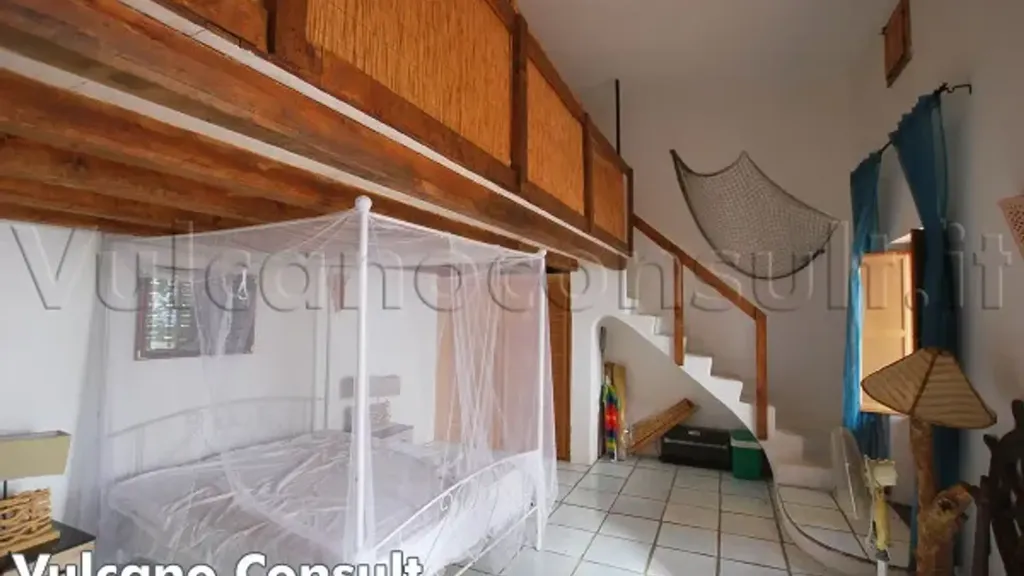 Camere da letto - Rustic Studio with Panoramic Sea View in Lipari