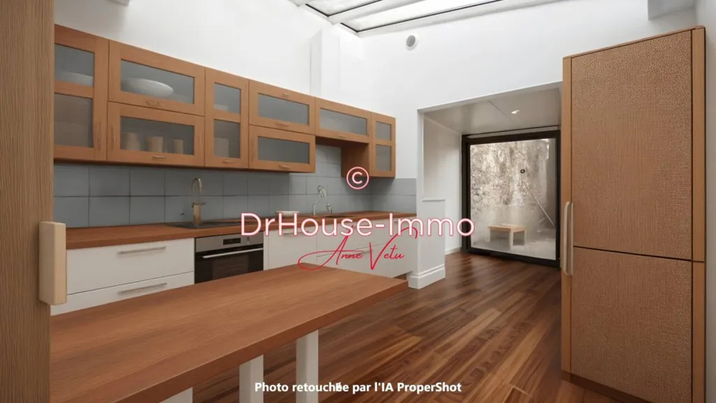 Köök - Charming Flat with Garden in Poissy Centre