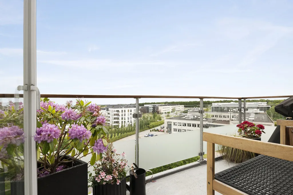 Balcon - Apartment with Balcony in Aarhus N