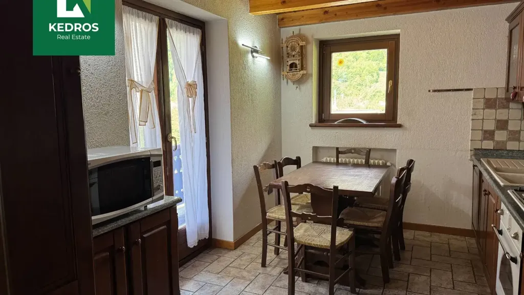Salle à manger - Apartment with Mountain View in Courmayeur