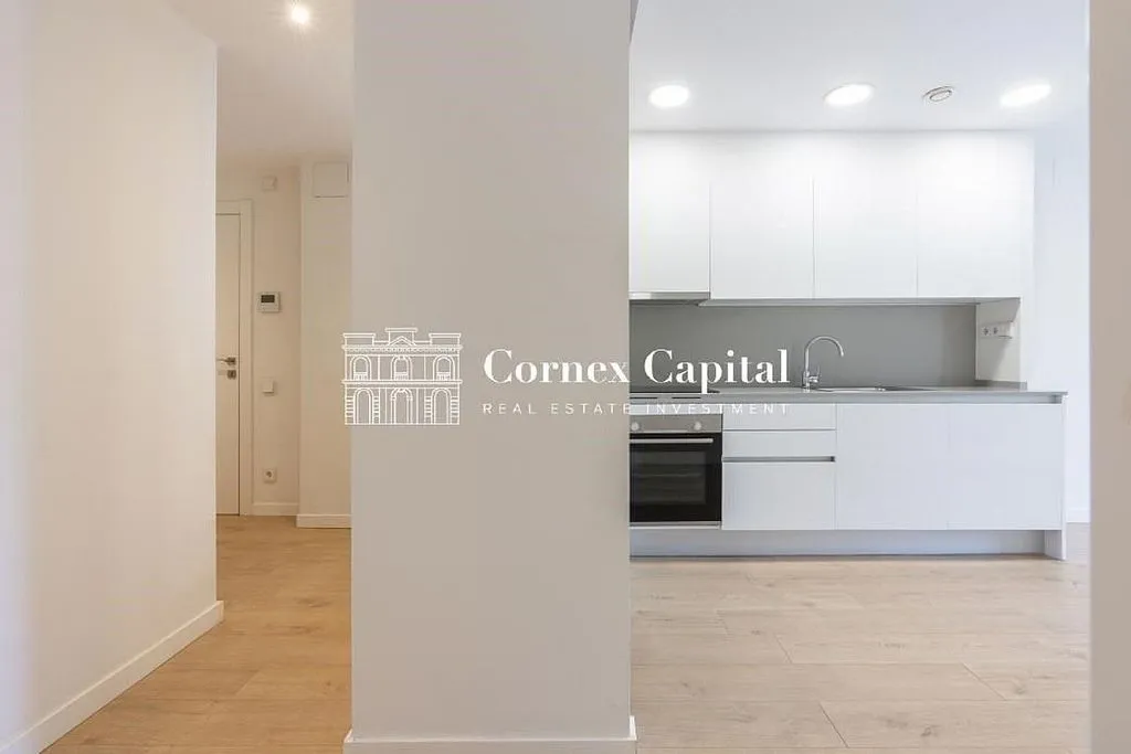 Köök - Apartment with Pool in Poblenou, Barcelona