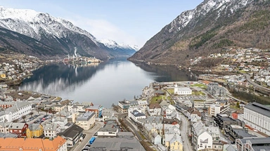 Balcone - Furnished Apartment with Mountain View in Odda