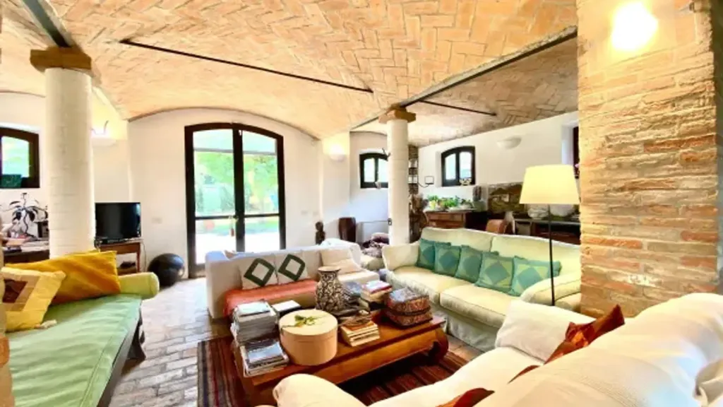 Séjour - Rustic Villa with Garden in Campogalliano