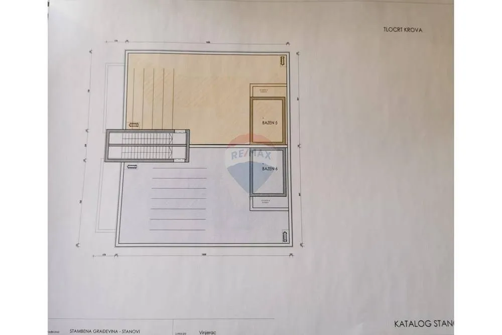 Planimetria - Luxury Penthouse with Sea View in Vinjerac