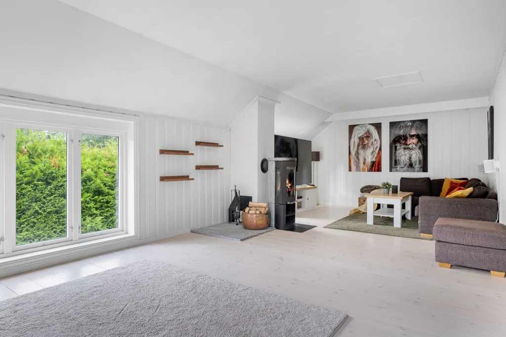 Soggiorno - Casa di 6 locali a Fjellhamar