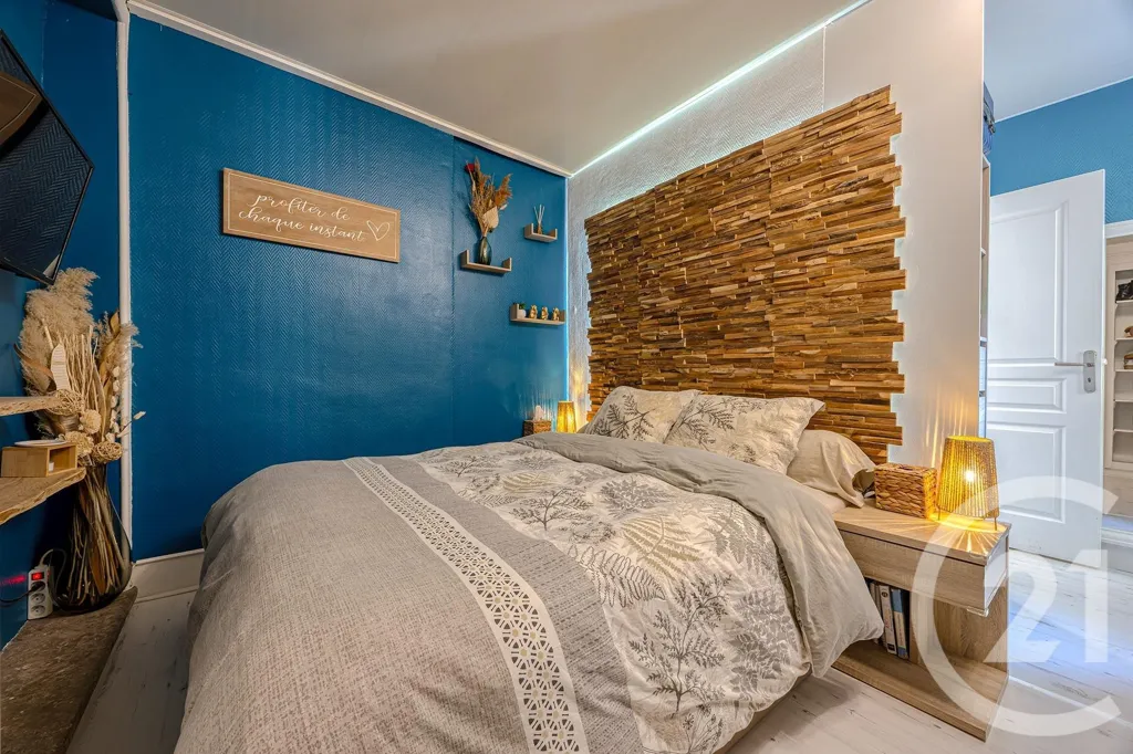 Chambres - Appartement 3 Pièces avec Jardin à Rumilly