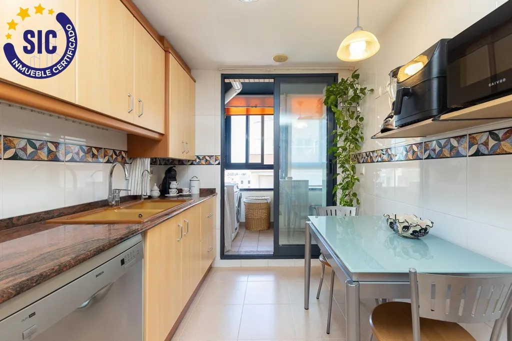 Köök - Premium Penthouse with Pool in Mislata