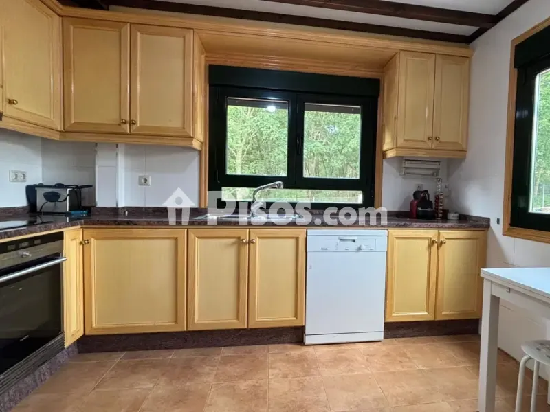 Cuisine - Chalet with Pool in Parada de Sil