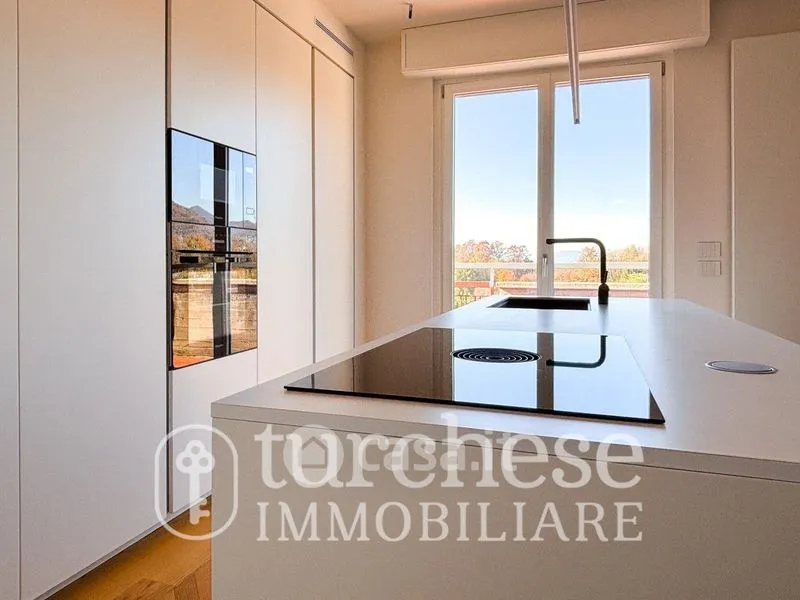 Cuisine - Rustic Trilocale with Balcony in Sorisole