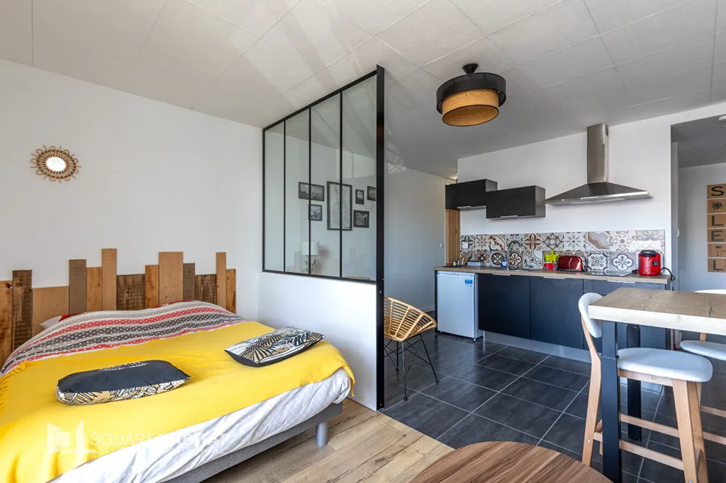 Chambres - Studio avec balcon au sud à Saint-Hilaire-de-Riez