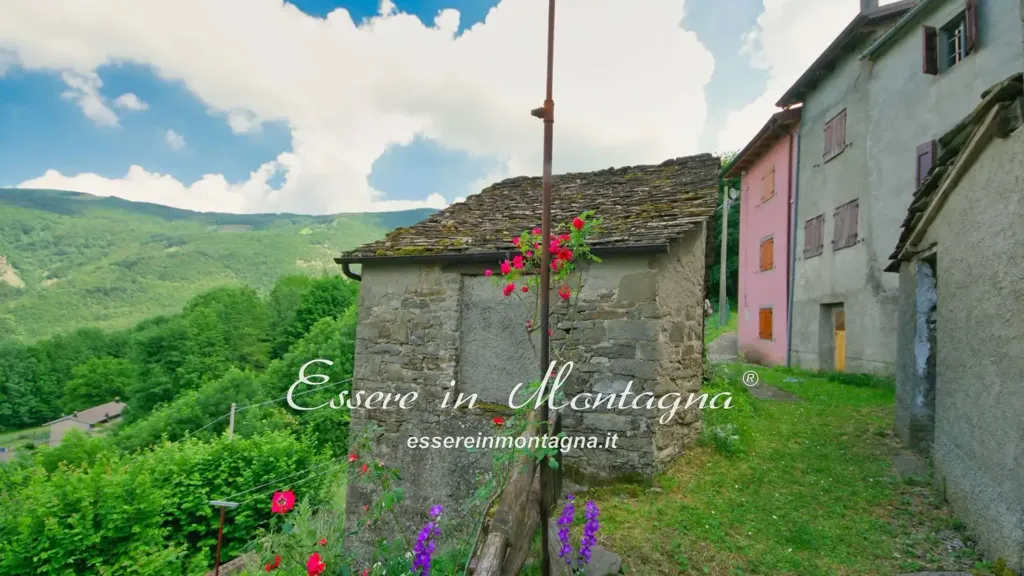 Exterior - House Portion with Mountain View in Fanano