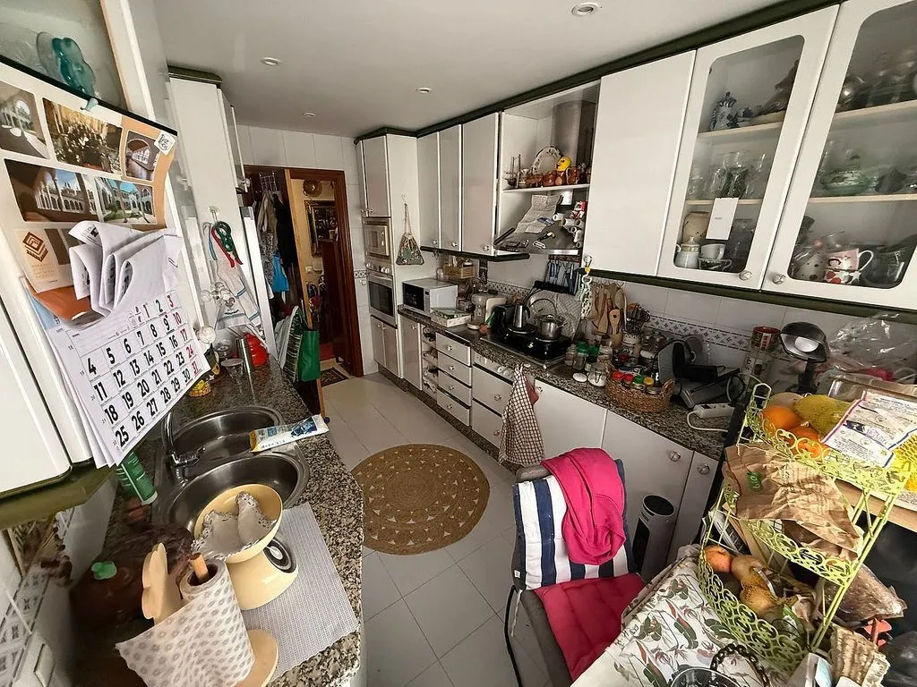 Cuisine - Apartment with Terrace in Maria Auxiliadora, Badajoz