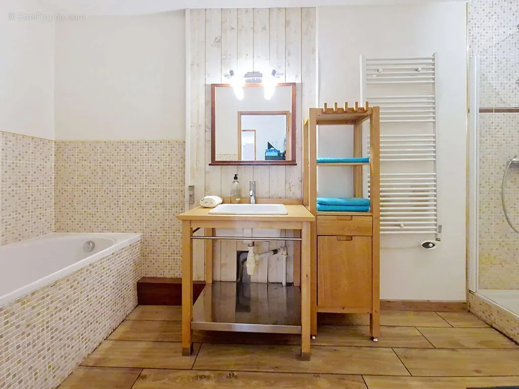 Bagni - 3-Bed Apartment with Terrace in Gières