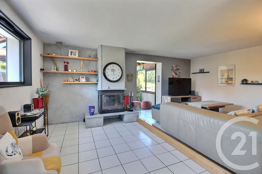 Séjour - Villa avec Piscine Chauffée à Allinges