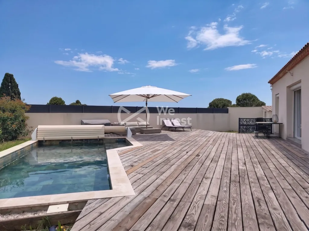 Piscina - Luxury Villa with Pool in Saint-Aunès