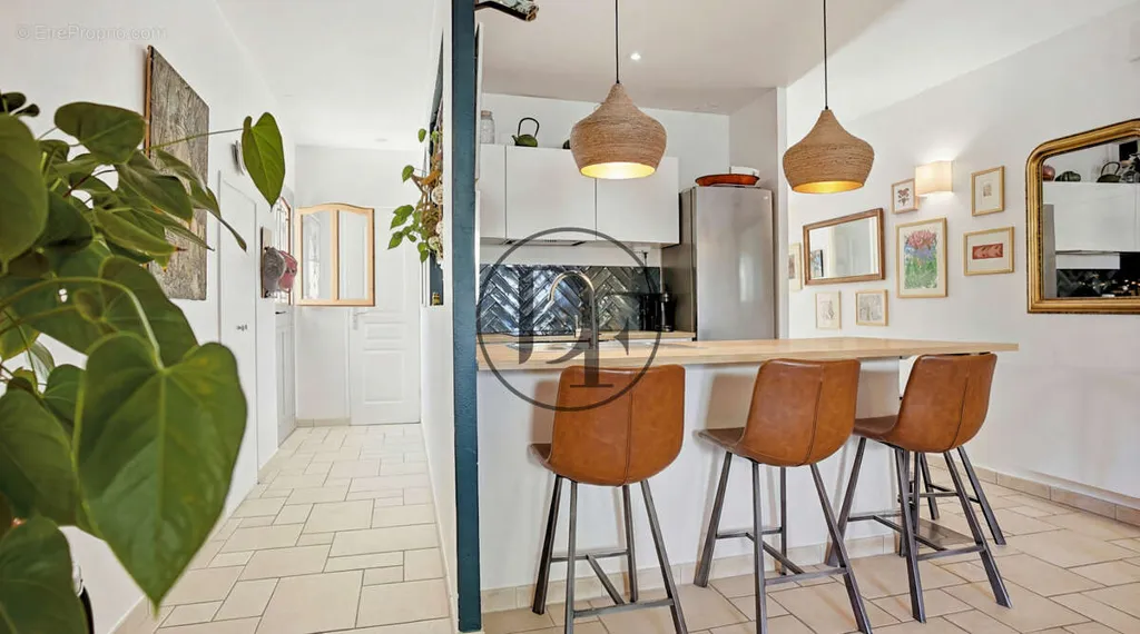 Cuisine - Appartement de Charme avec Jardin à Avon
