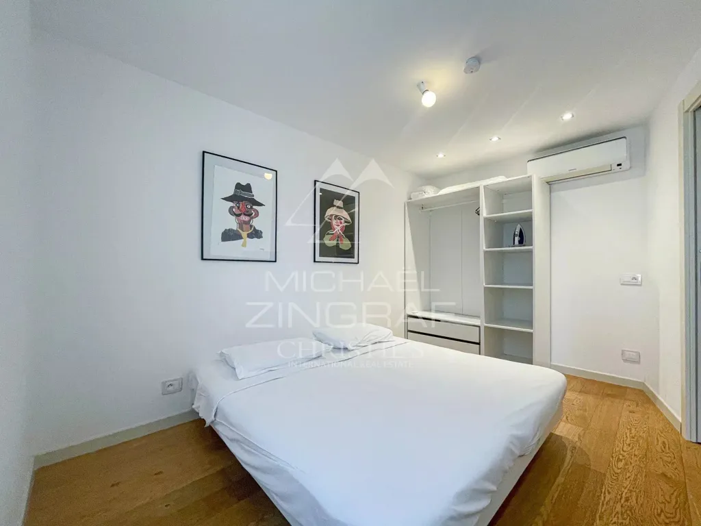 Chambres - Appartement T3 Rénové au Centre de Cannes