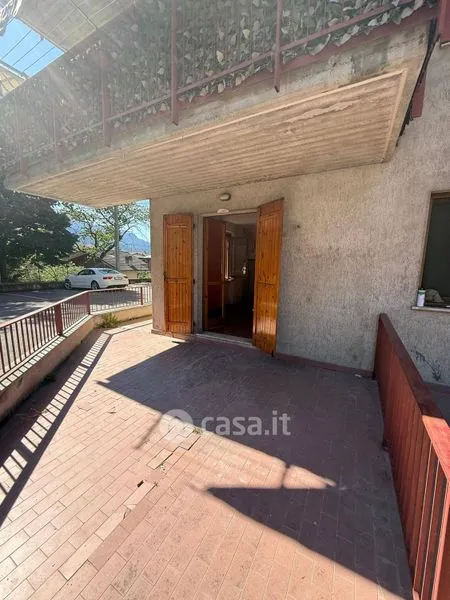 Terrace - Studio with South-Facing Terrace in Saint-Vincent