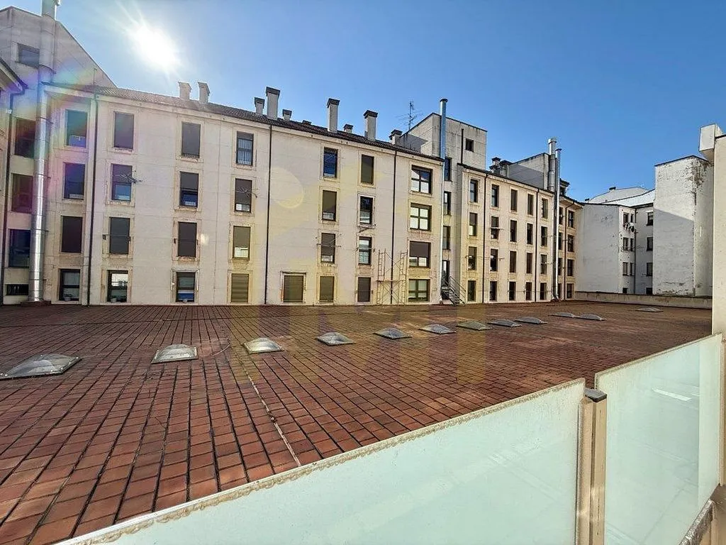 Terrace - Sunny Apartment with Terrace in Rosal