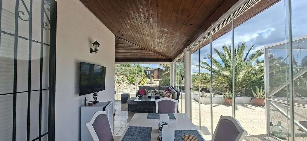 Terrasse - Villa with Pool and Terrace in Vélez-Rubio